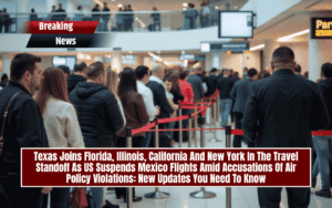 Texas Joins Florida, Illinois, California And New York In The Travel Standoff As US Suspends Mexico Flights Amid Accusations Of Air Policy Violations: New Updates You Need To Know